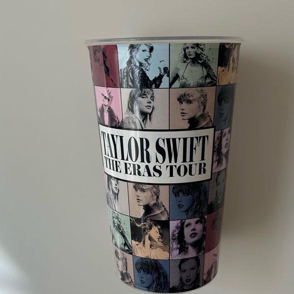 Taylor Swift Bucket + Cup - Eras Tour Movie Merch Exclusive AMC Movie Tour Merch - Picture 4 of 13